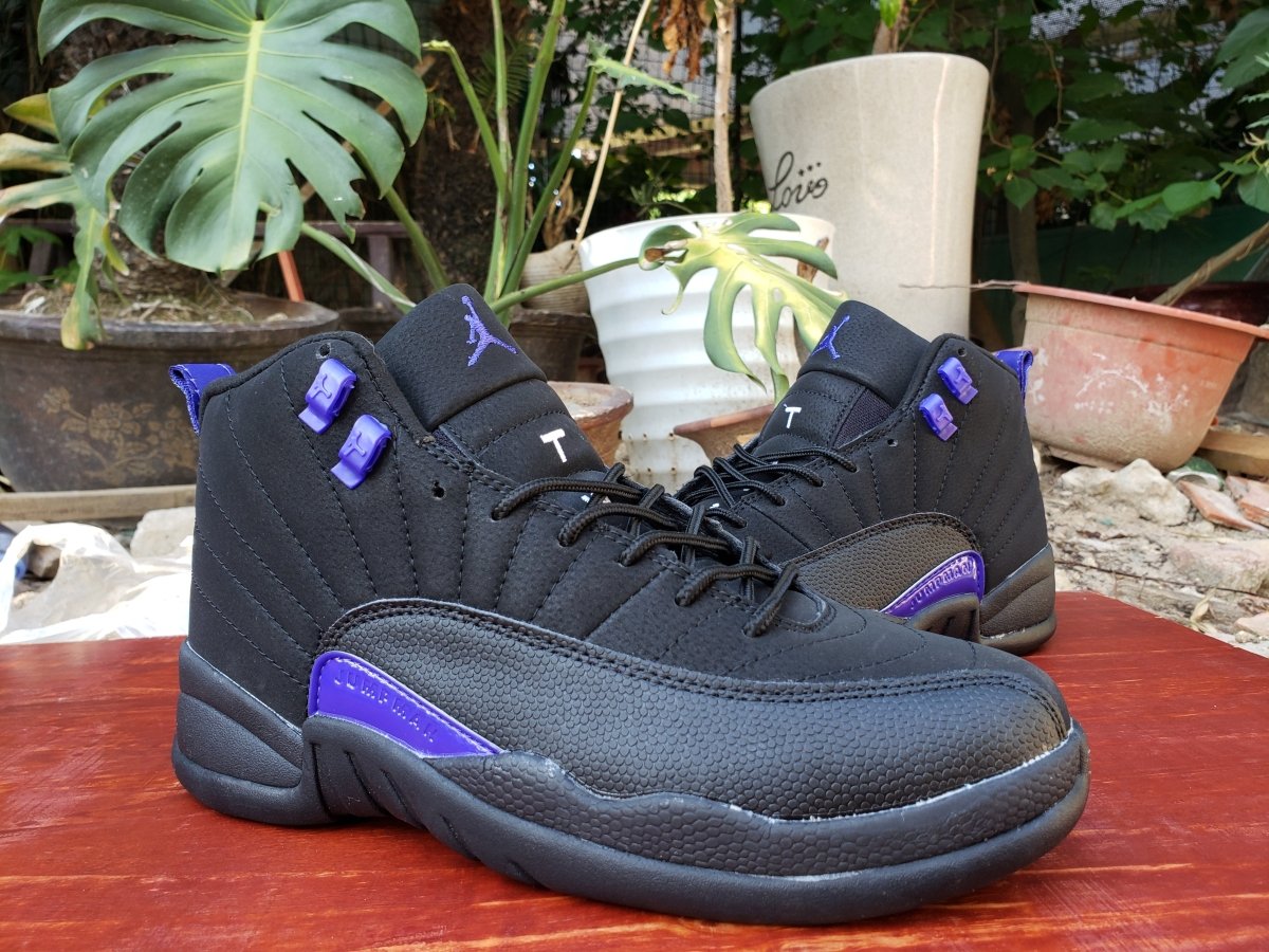 JORDAN 12 RETRO x BLACK DARK CONCORD - Prime Reps