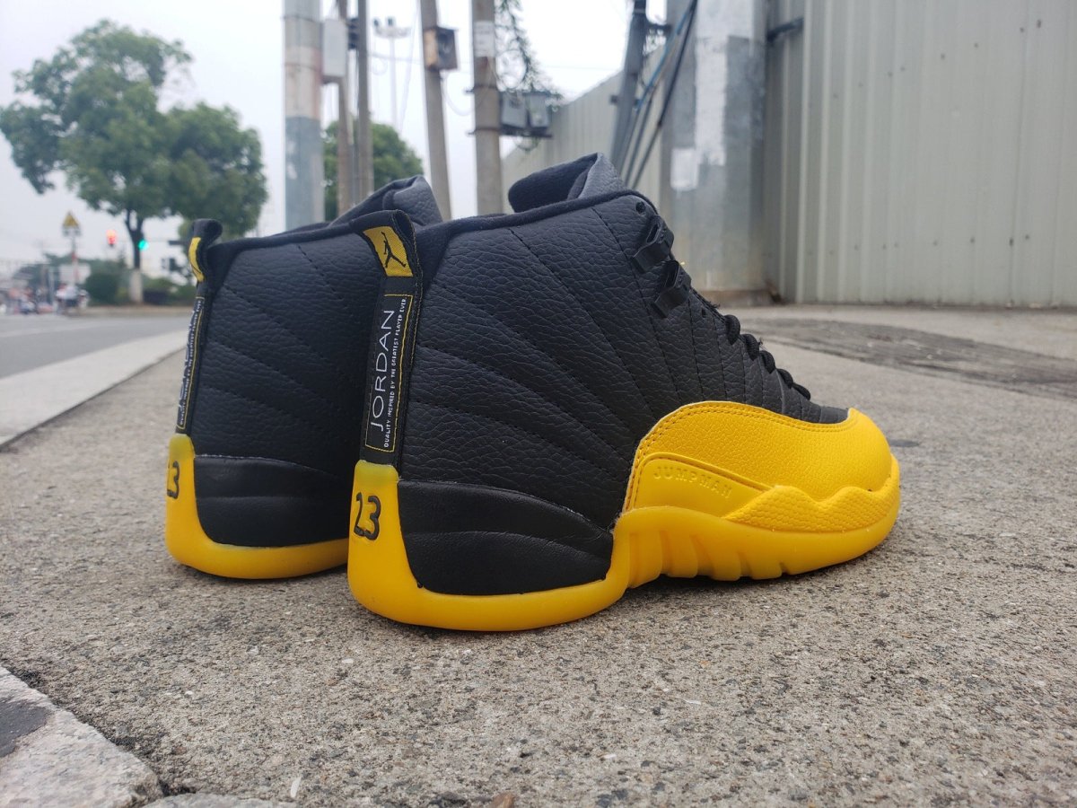 JORDAN 12 RETRO x BLACK UNIVERSITY GOLD - Prime Reps