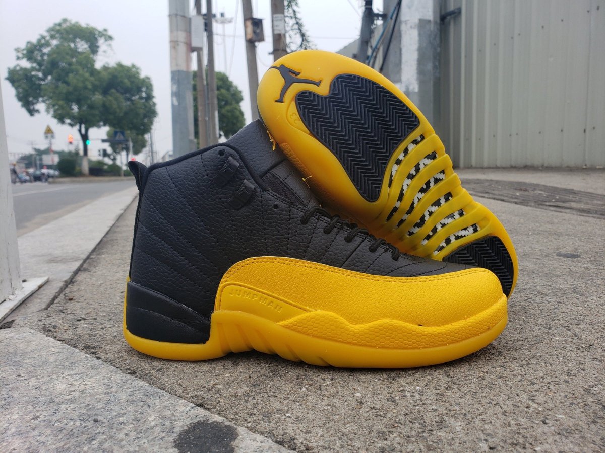 JORDAN 12 RETRO x BLACK UNIVERSITY GOLD - Prime Reps