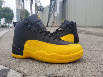 JORDAN 12 RETRO x BLACK UNIVERSITY GOLD - Prime Reps