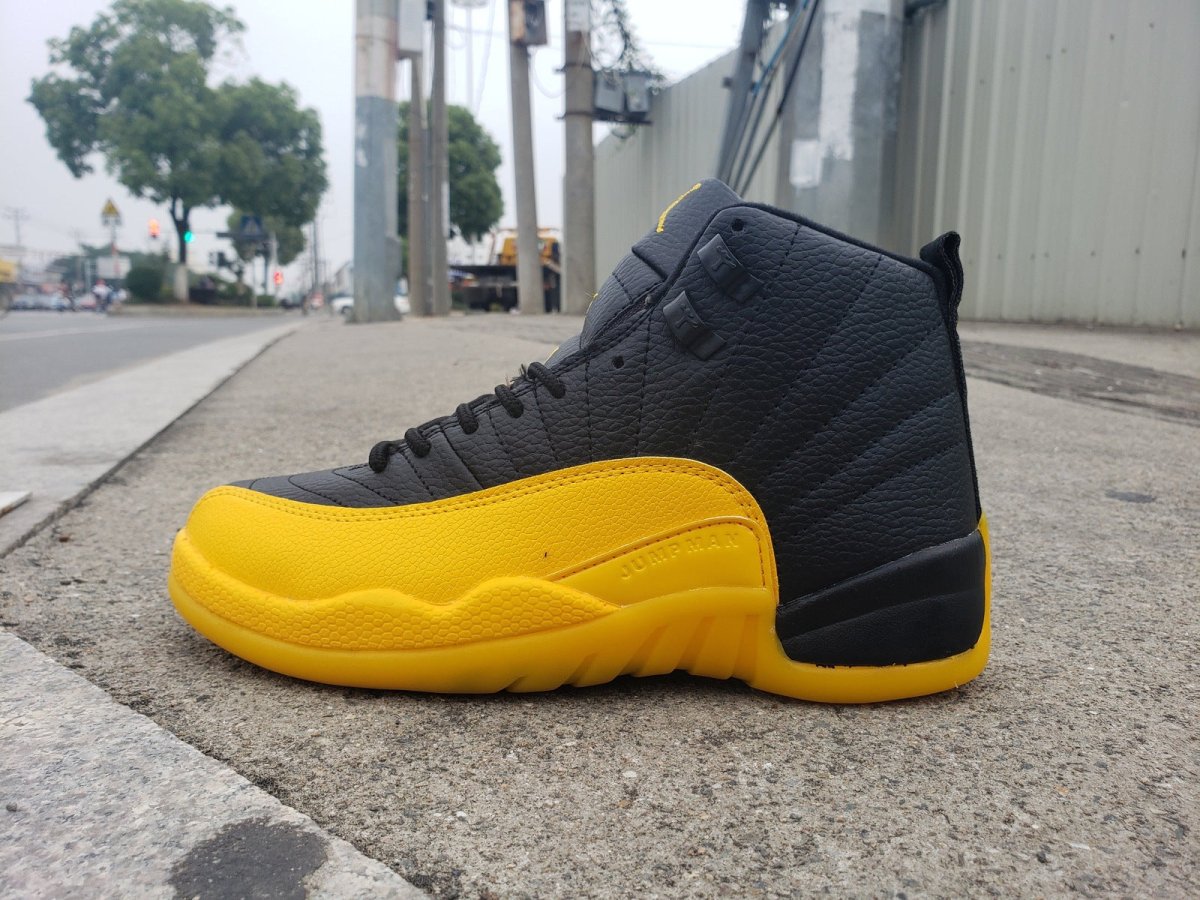 JORDAN 12 RETRO x BLACK UNIVERSITY GOLD - Prime Reps