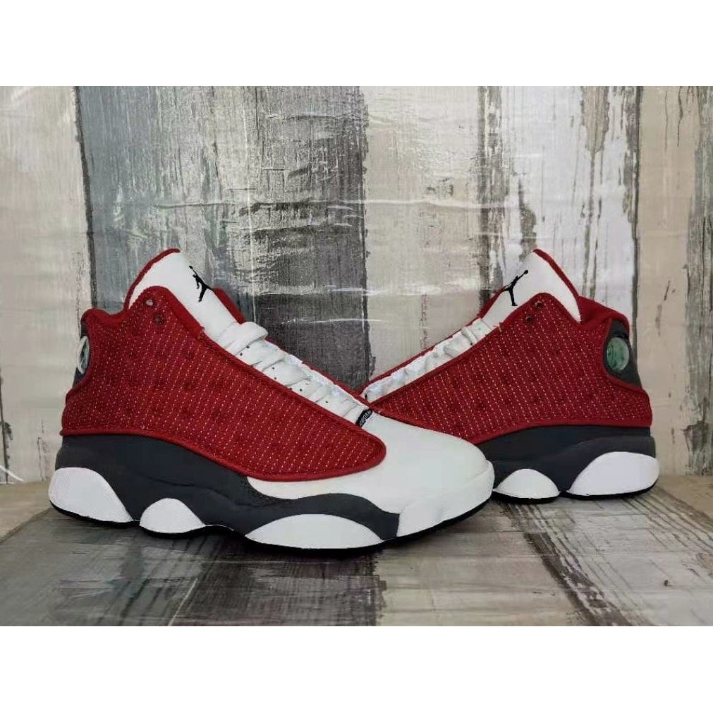 JORDAN 13 RETRO x GYM RED FLINT GREY