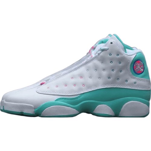 JORDAN 13 RETRO x WHITE SOAR GREEN PINK - Prime Reps