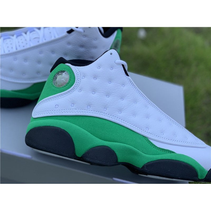 JORDAN 13 x WHITE LUCKY GREEN