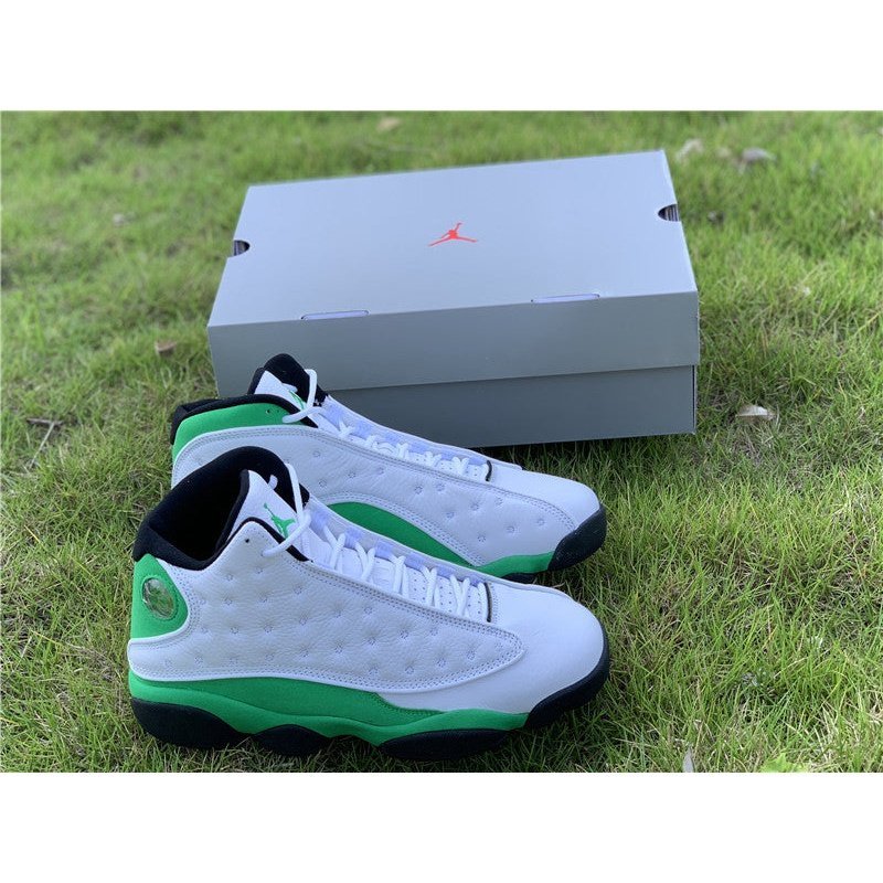 JORDAN 13 x WHITE LUCKY GREEN