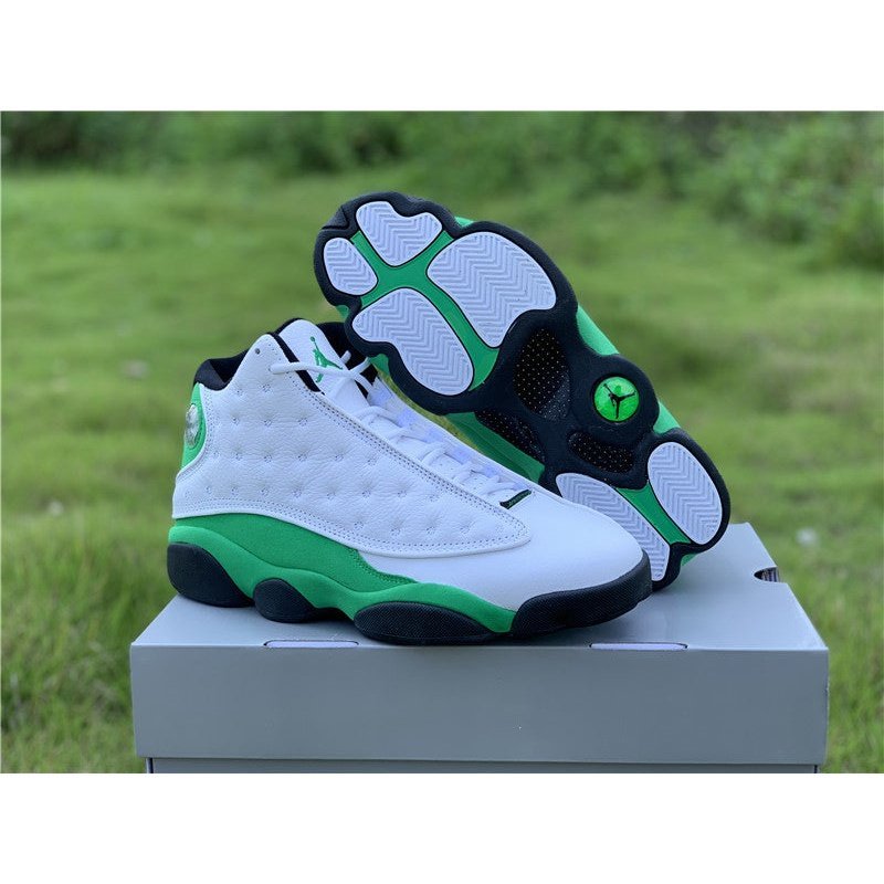 JORDAN 13 x WHITE LUCKY GREEN - Prime Reps