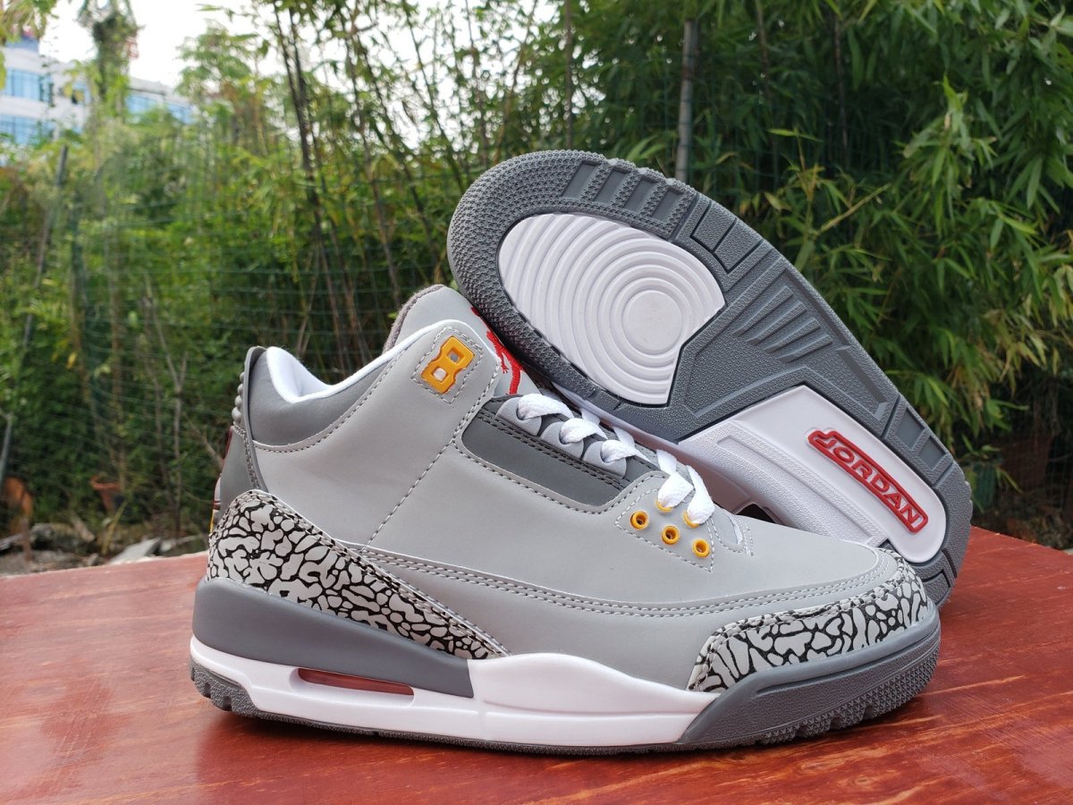 JORDAN 3 RETRO x COOL GREY