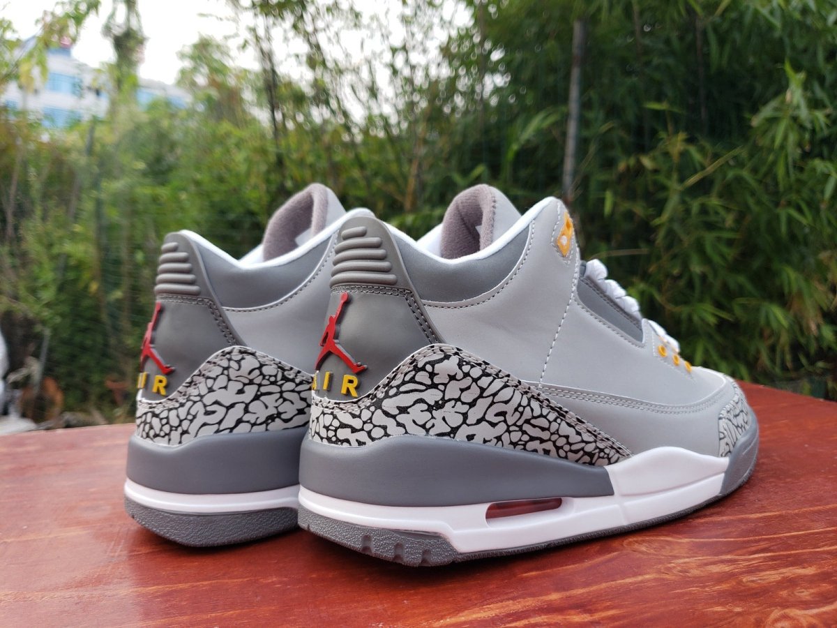 JORDAN 3 RETRO x COOL GREY