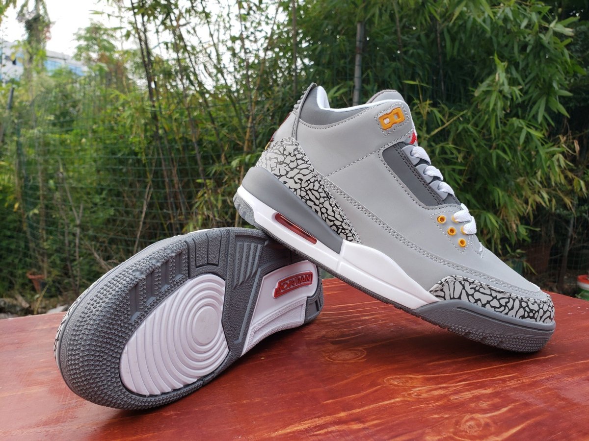 JORDAN 3 RETRO x COOL GREY