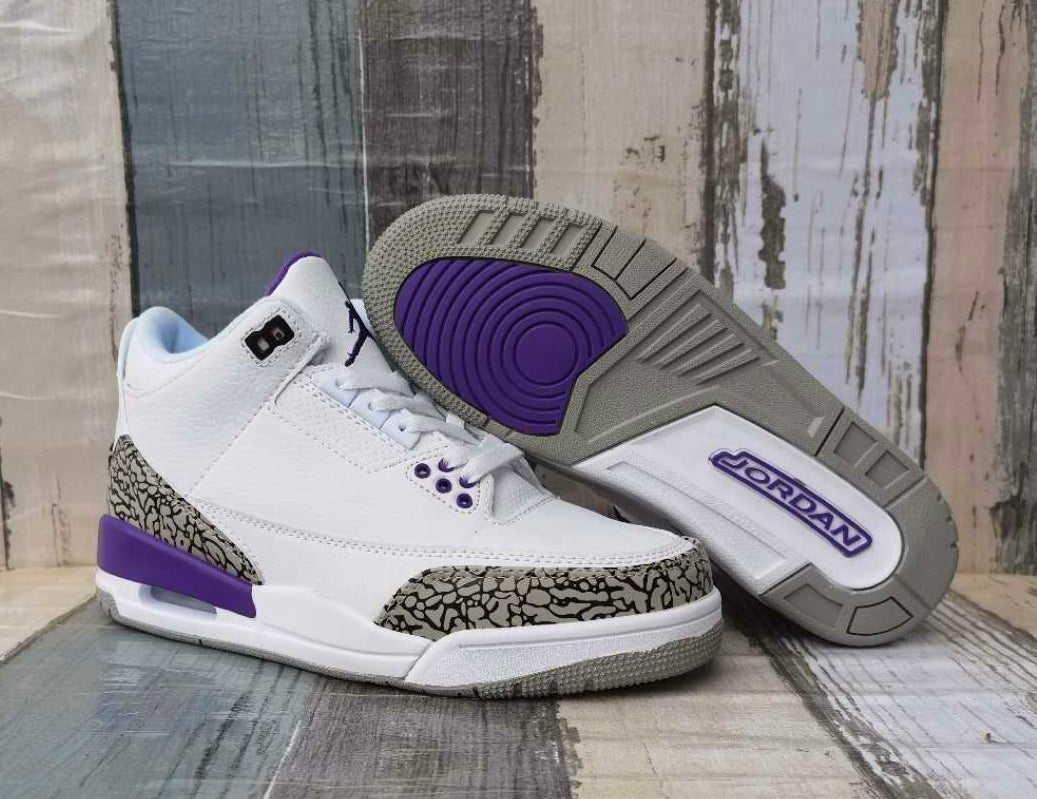 JORDAN 3 RETRO x DARK IRIS - Prime Reps