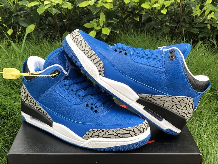 Dj khaled 2025 blue jordans