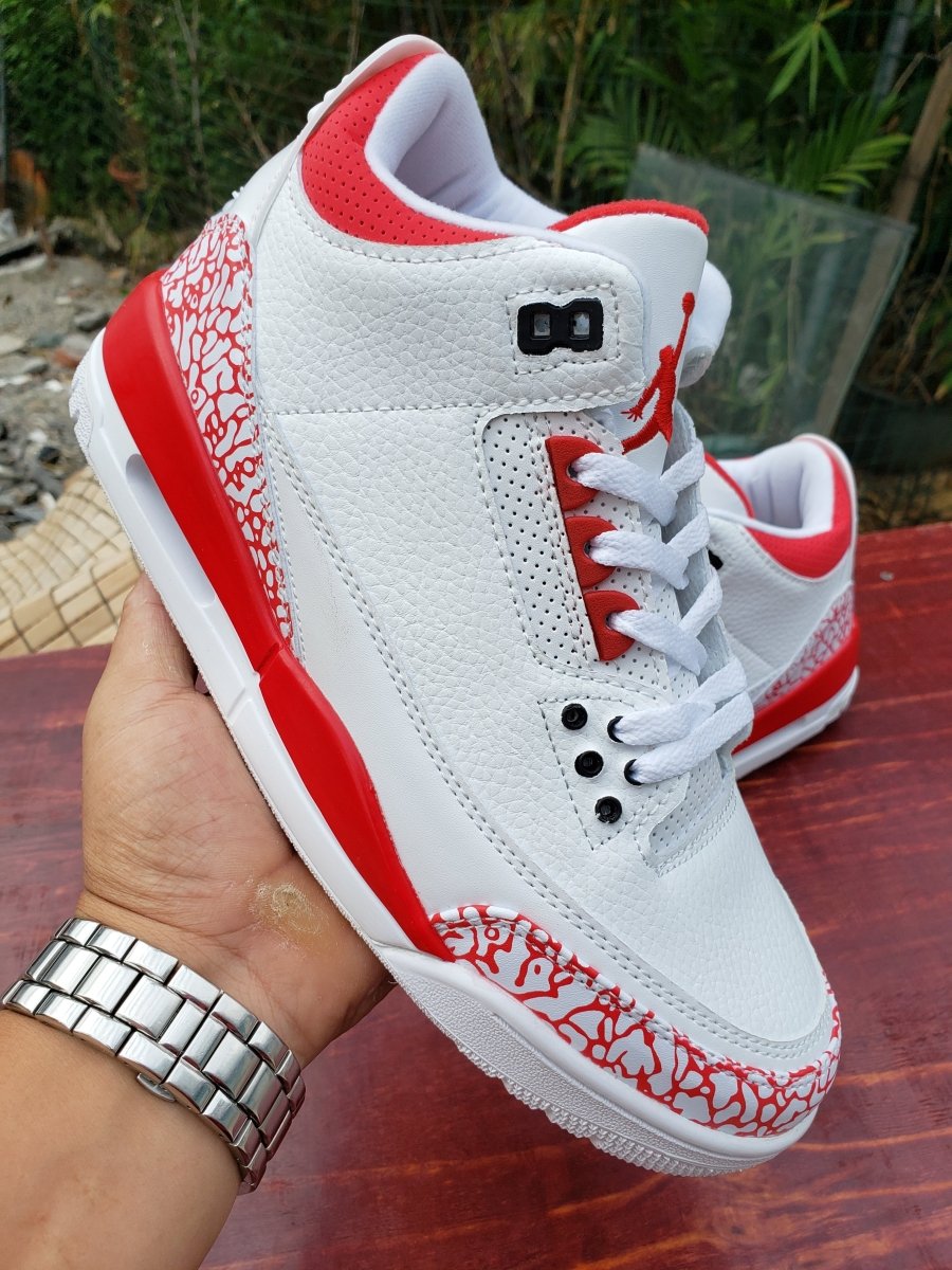 Jordan 3 all sale red