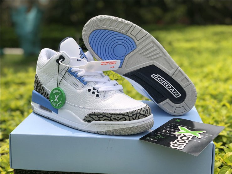 Unc cheap jordan 3