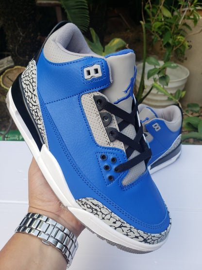 JORDAN 3 RETRO x VARSITY ROYAL CEMENT - Prime Reps