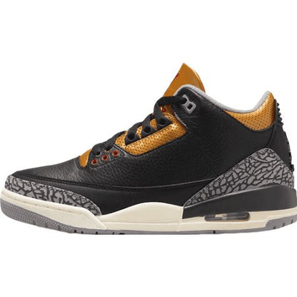 JORDAN 3 x BLACK CEMENT GOLD - Prime Reps