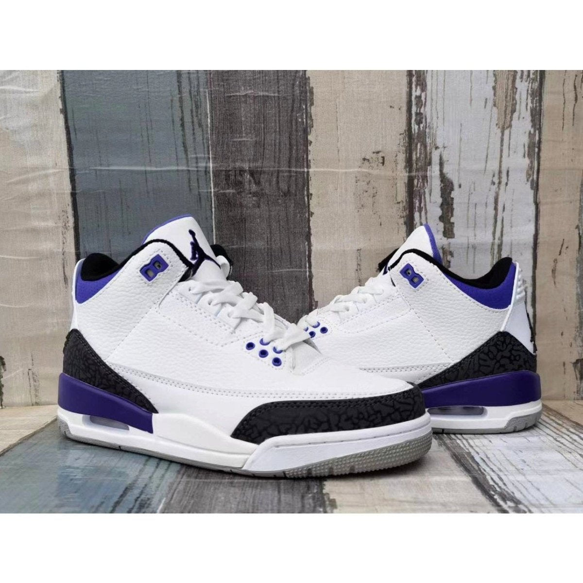 JORDAN 3 x DARK IRIS - Prime Reps