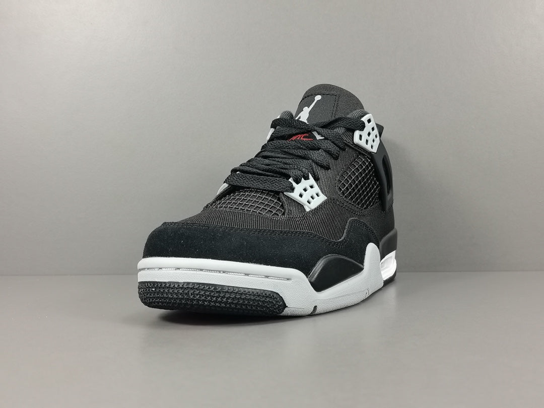 JORDAN 4 x BLACK CANVAS Prime Reps