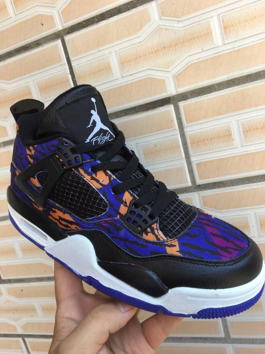 JORDAN 4 x BLACK RUSH VIOLET - Prime Reps