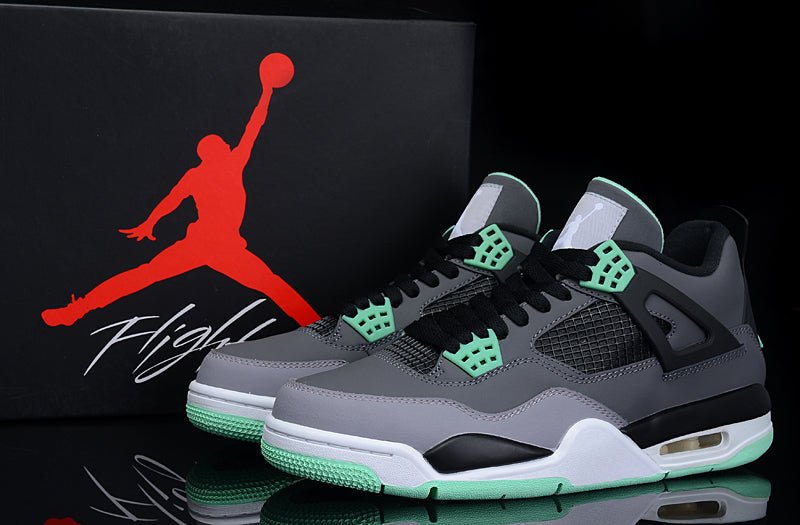 JORDAN 4 x GREEN GLOW Prime Reps