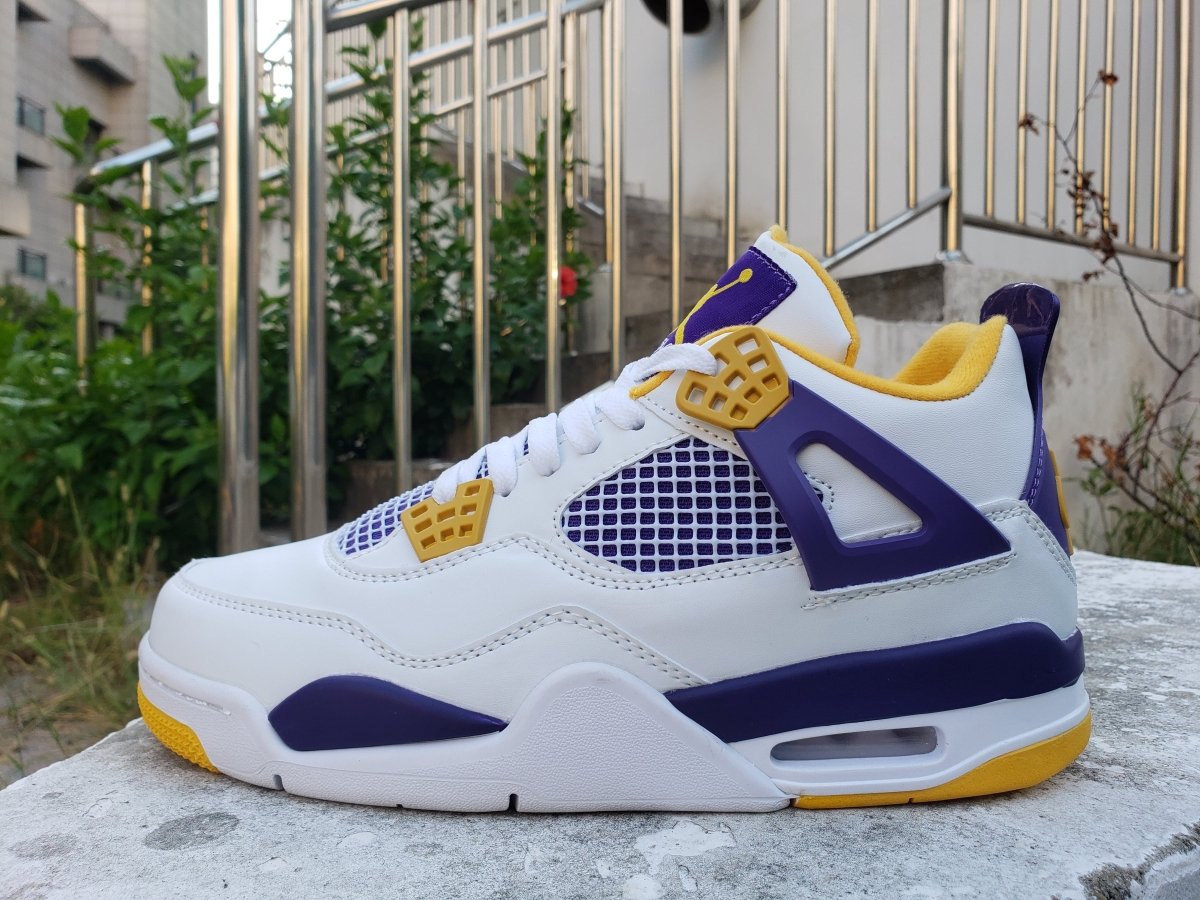 Jordan cheap laker shoes