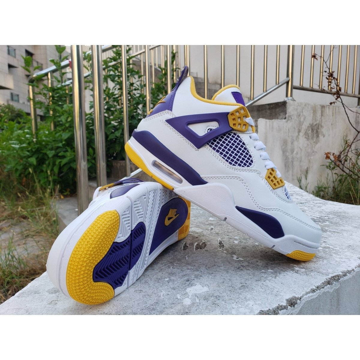 JORDAN 4 x LAKERS HOME Prime Reps