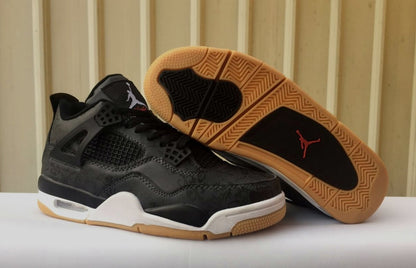 JORDAN 4 x LASER BLACK GUM - Prime Reps