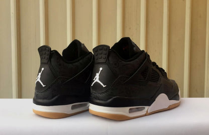 JORDAN 4 x LASER BLACK GUM - Prime Reps