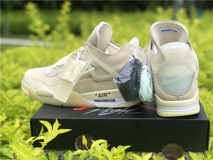 JORDAN 4 x OFF WHITE - Prime Reps