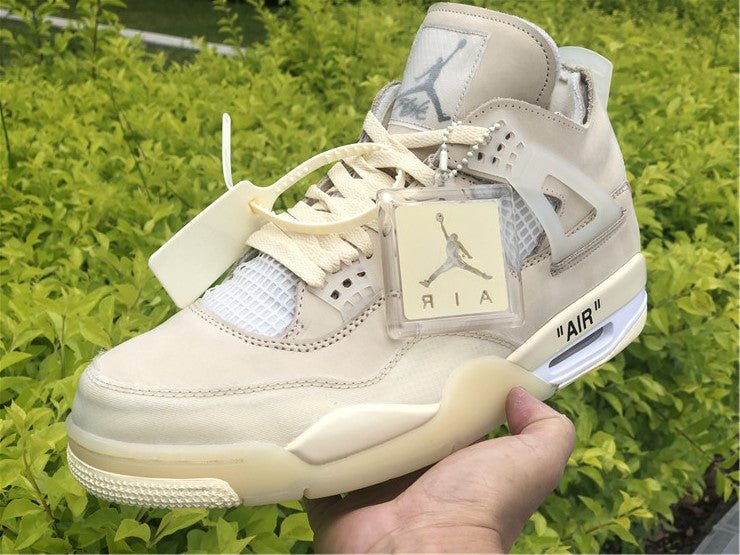 JORDAN 4 x OFF WHITE Prime Reps