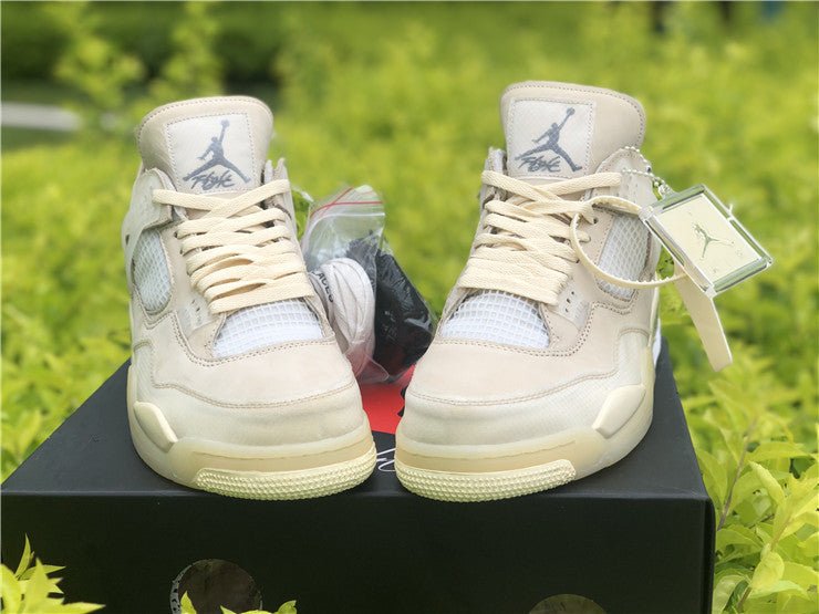 Jordan iv best sale x off white