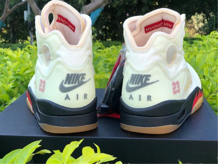 JORDAN 5 RETRO x OFF-WHITE SAIL - Prime Reps