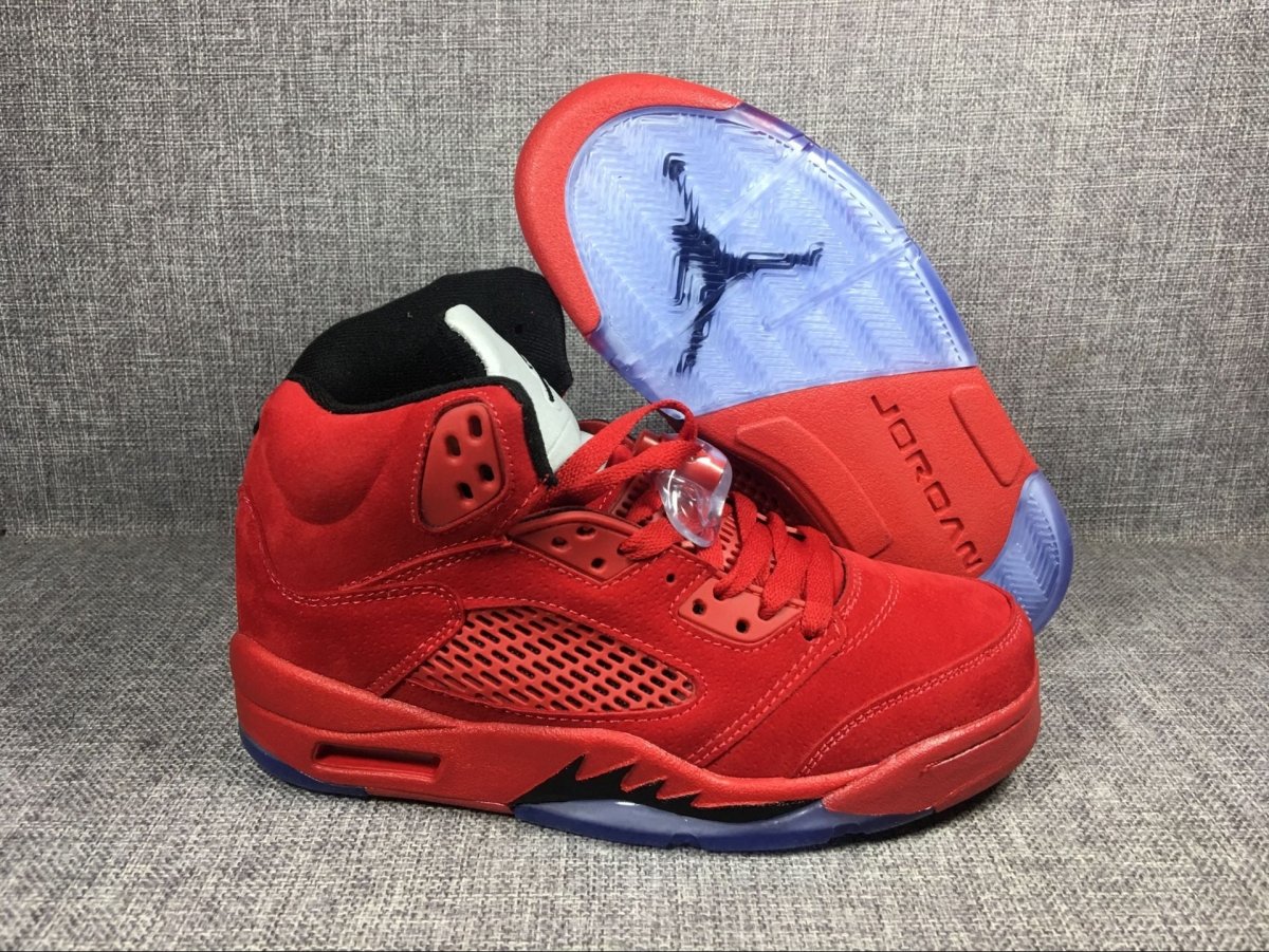 JORDAN 5 RETRO x RED SUEDE