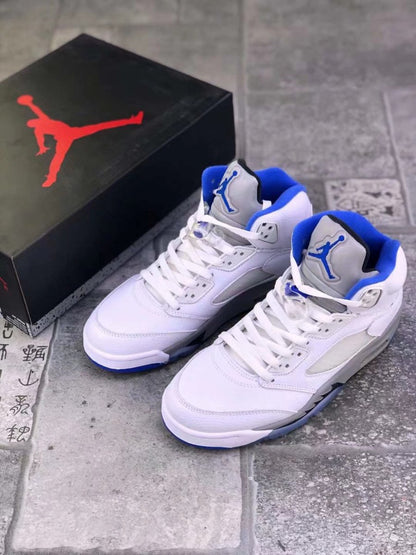 JORDAN 5 RETRO x WHITE STEALTH - Prime Reps