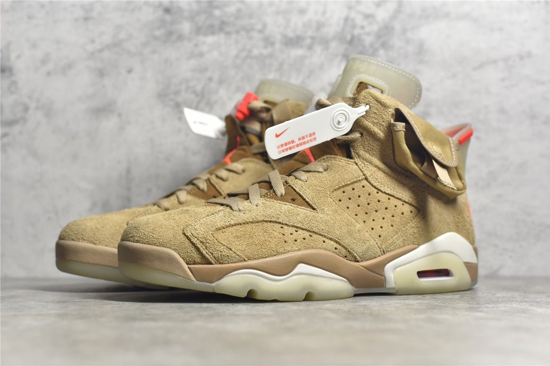 JORDAN 6 x TRAVIS SCOTT BRITISH KHAKI