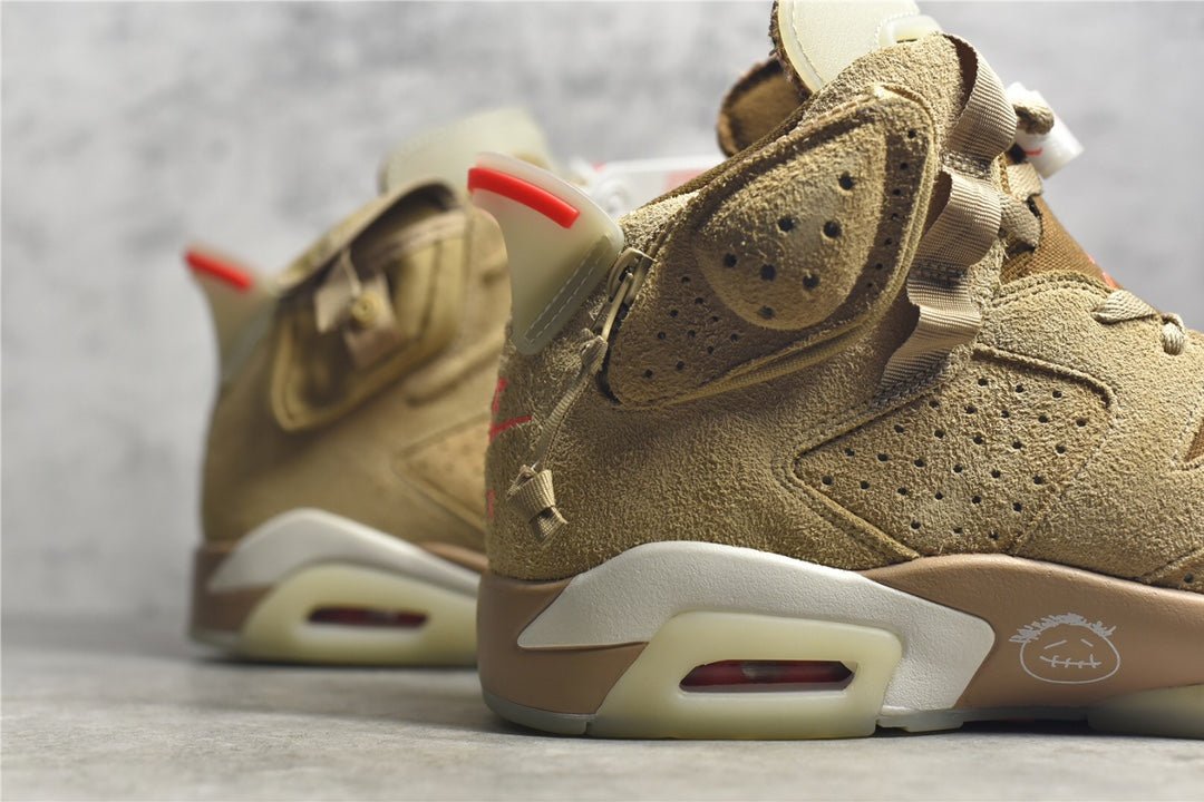 JORDAN 6 x TRAVIS SCOTT BRITISH KHAKI - Prime Reps