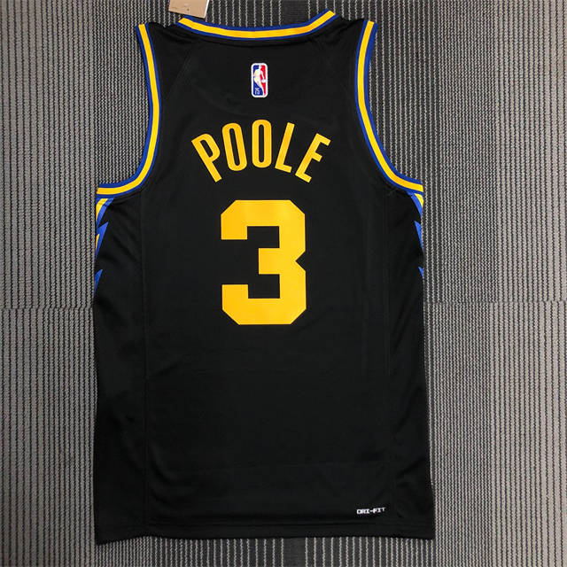 JORDAN POOLE GOLDEN STATE WARRIORS 2021-22 CITY EDITION JERSEY - Prime Reps