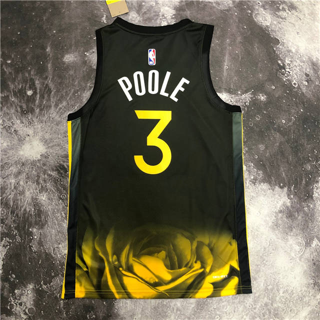 JORDAN POOLE GOLDEN STATE WARRIORS 2022-23 CITY EDITION JERSEY - Prime Reps