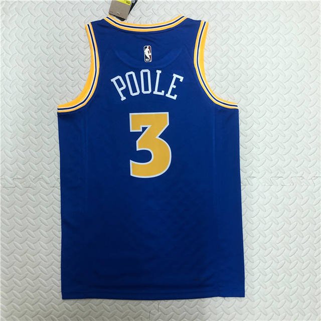 JORDAN POOLE GOLDEN STATE WARRIORS 2022-23 CLASSIC JERSEY - Prime Reps