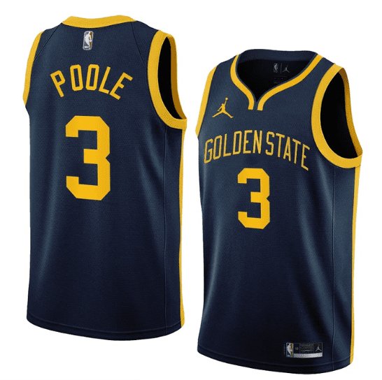 JORDAN POOLE GOLDEN STATE WARRIORS 2022-23 STATEMENT JERSEY - Prime Reps