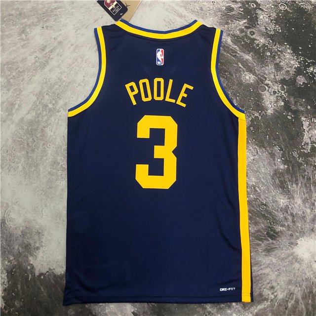 JORDAN POOLE GOLDEN STATE WARRIORS 2022-23 STATEMENT JERSEY - Prime Reps