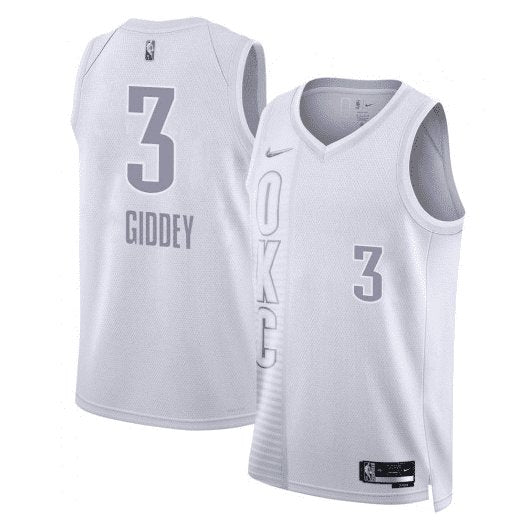 JOSH GIDDEY OKLAHOMA CITY THUNDER 2021-22 CITY EDITION JERSEY - Prime Reps