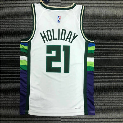 JRUE HOLIDAY MILWAUKEE BUCKS CITY EDITION JERSEY - Prime Reps