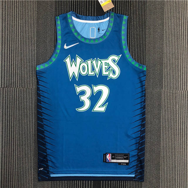 KARL-ANTHONY TOWNS MINNESOTA TIMBERWOLVES 2021-22 CITY EDITION JERSEY - Prime Reps