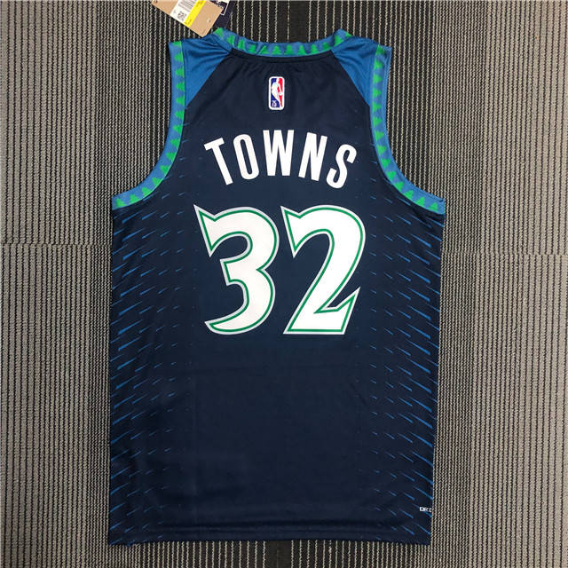 KARL-ANTHONY TOWNS MINNESOTA TIMBERWOLVES 2021-22 CITY EDITION JERSEY - Prime Reps
