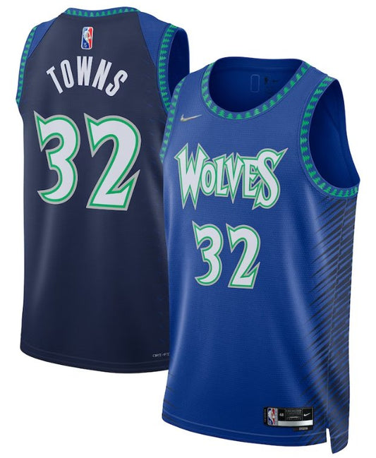 KARL-ANTHONY TOWNS MINNESOTA TIMBERWOLVES CITY EDITION JERSEY - Prime Reps