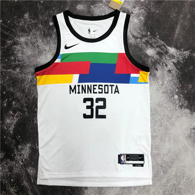Nike Men's 2022-23 City Edition Minnesota Timberwolves Anthony