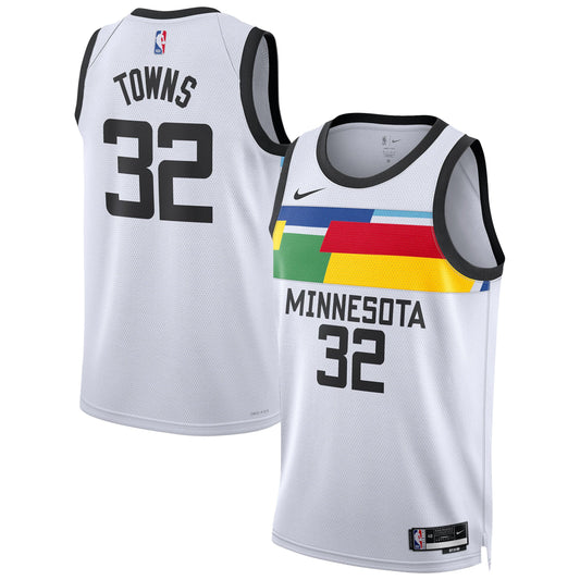 KARL-ANTHONY TOWNS MINNESOTA TIMBERWOLVES 2022-23 CITY EDITION JERSEY - Prime Reps