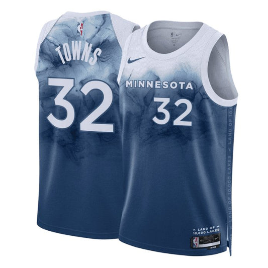 KARL-ANTHONY TOWNS MINNESOTA TIMBERWOLVES 2023-24 CITY EDITION JERSEY - Prime Reps