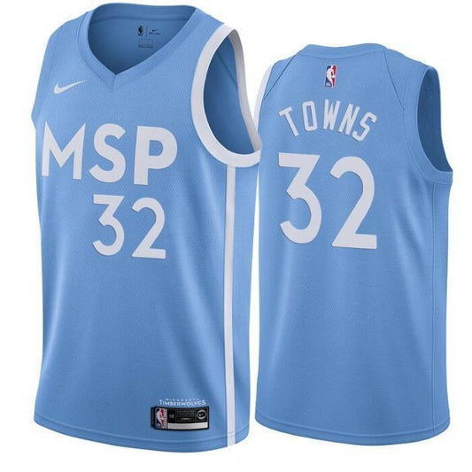 KARL-ANTHONY TOWNS MINNESOTA TIMBERWOLVES CITY EDITION JERSEY - Prime Reps