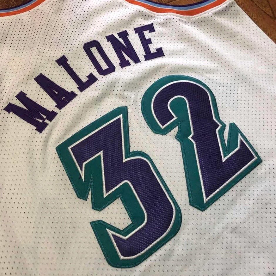 KARL MALONE UTAH JAZZ THROWBACK JERSEY - Prime Reps